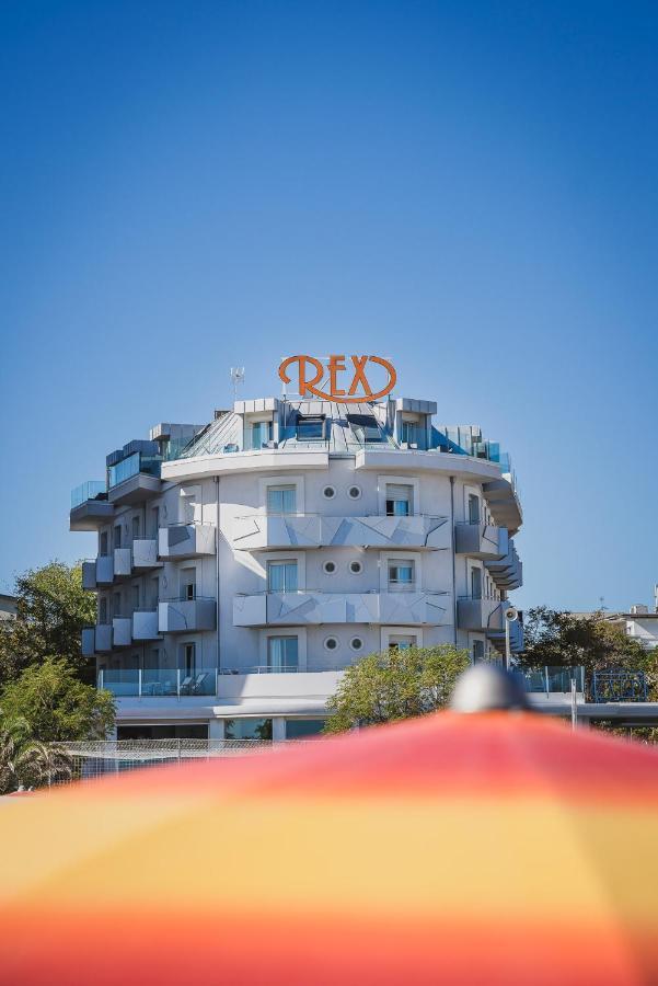 Hotel Rex - Fronte Mare Риччоне Экстерьер фото